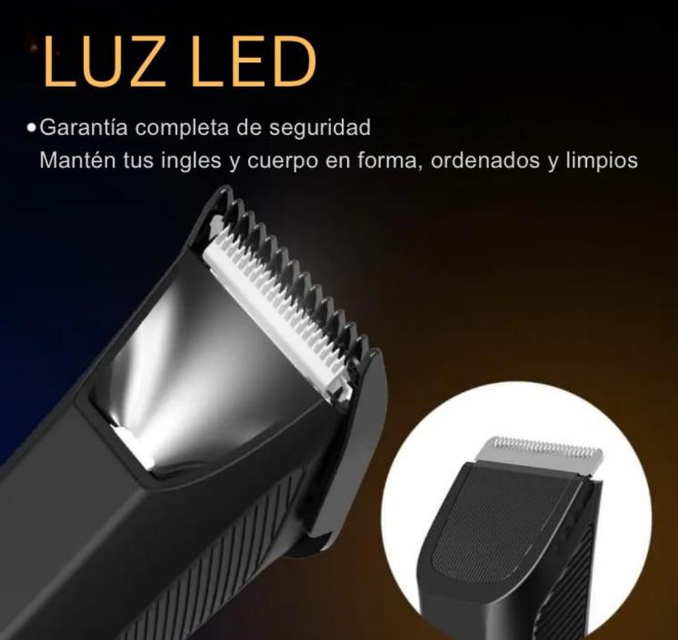 afeitadora intima corporal inalambrica PRUNER